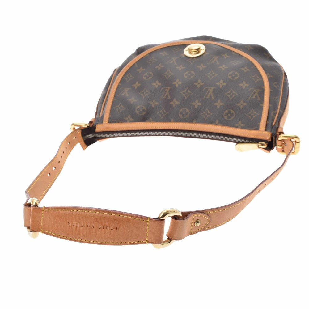 LOUIS VUITTON Monogram Tulum Brown Canvas Hobo Bag - Picture 3 of 11